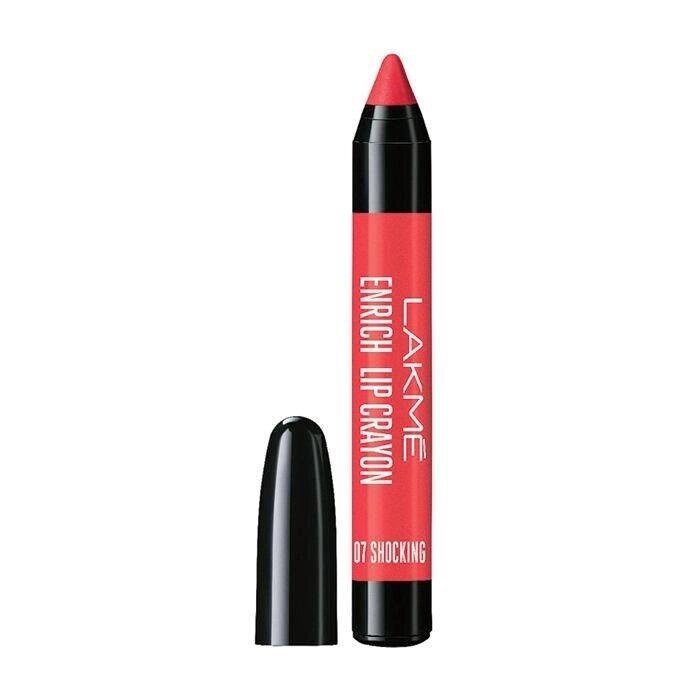 Олівець для губ Шокуючий рожевий (2,2 г), Enrich Lip Crayon Shocking Pink,  Lakme Під замовлення з Індії 45 днів. від компанії greencard - фото 1