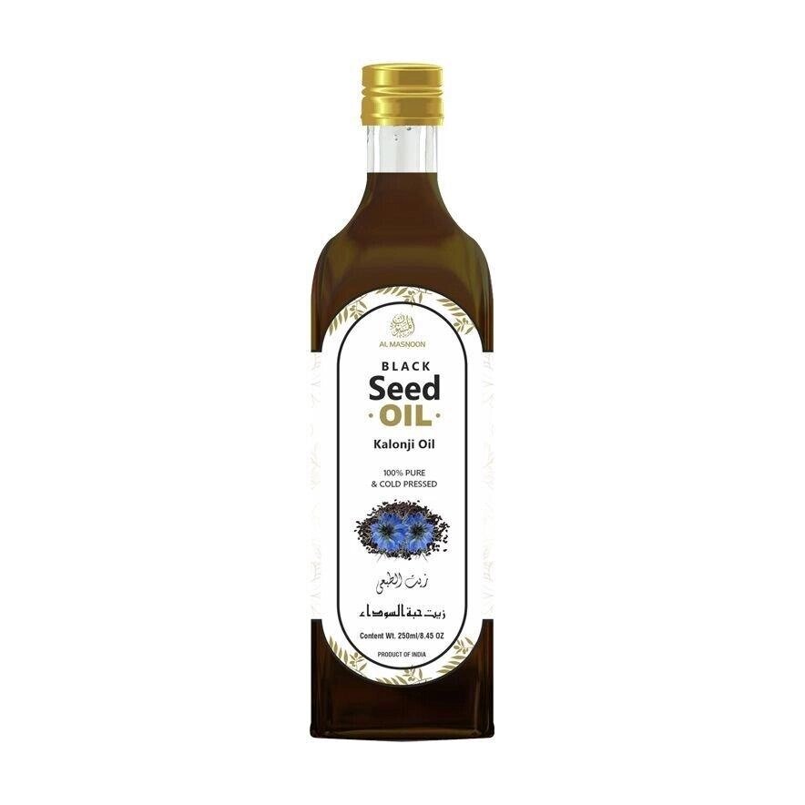 Олія Чорного Кмину (250 мл), Black Seed Oil,  AL MASNOON Під замовлення з Індії 45 днів. Безкоштовна доставка. від компанії greencard - фото 1