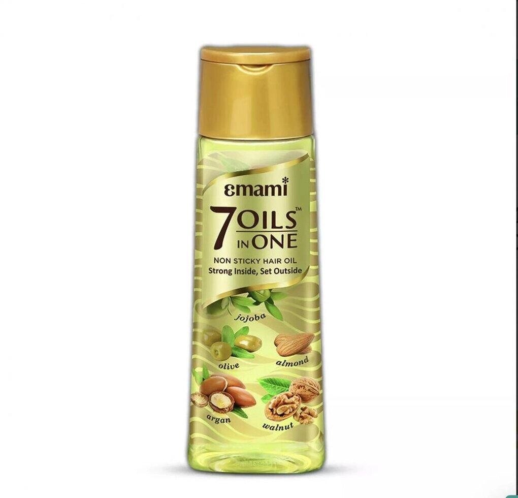 Олія для волосся 7 у 1 (100 мл), 7 Oils in One Non Sticky Hair Oil,  Emami Під замовлення з Індії 45 днів. Безкоштовна від компанії greencard - фото 1