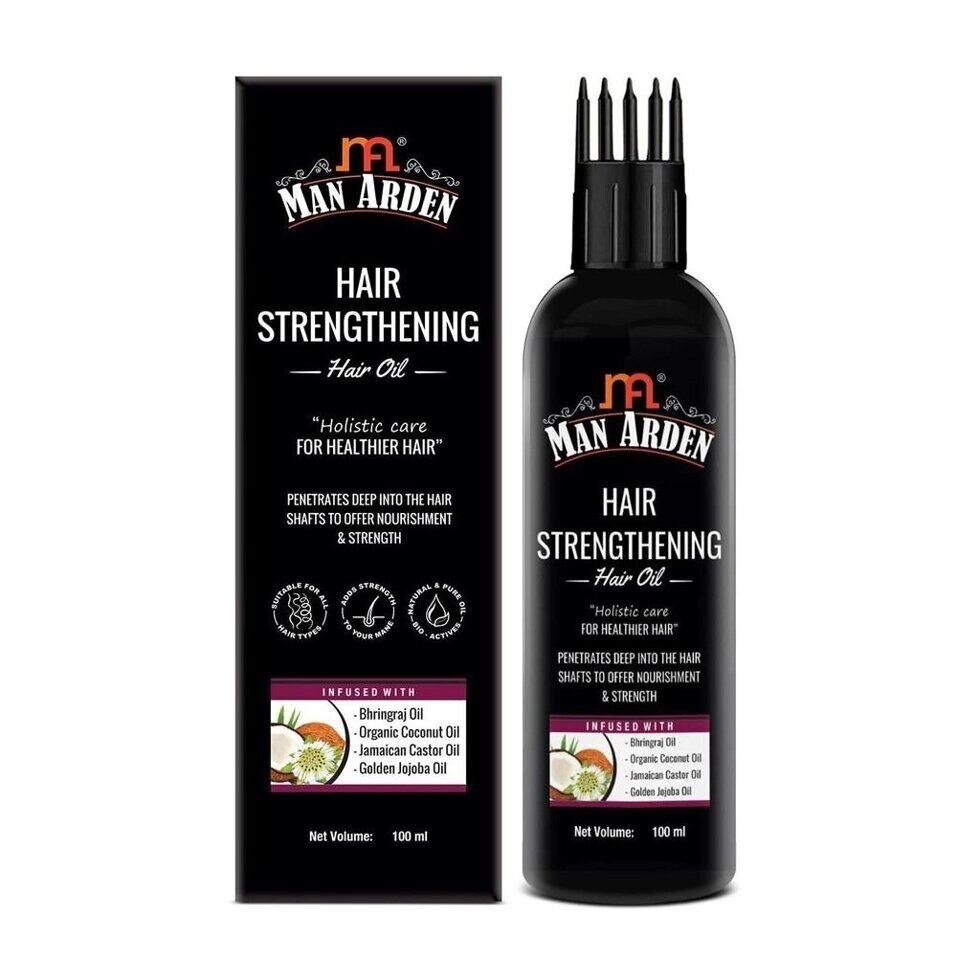 Олія для зміцнення волосся (100 мл), Hair Strengthening Hair Oil,  Man Arden Під замовлення з Індії 45 днів. від компанії greencard - фото 1