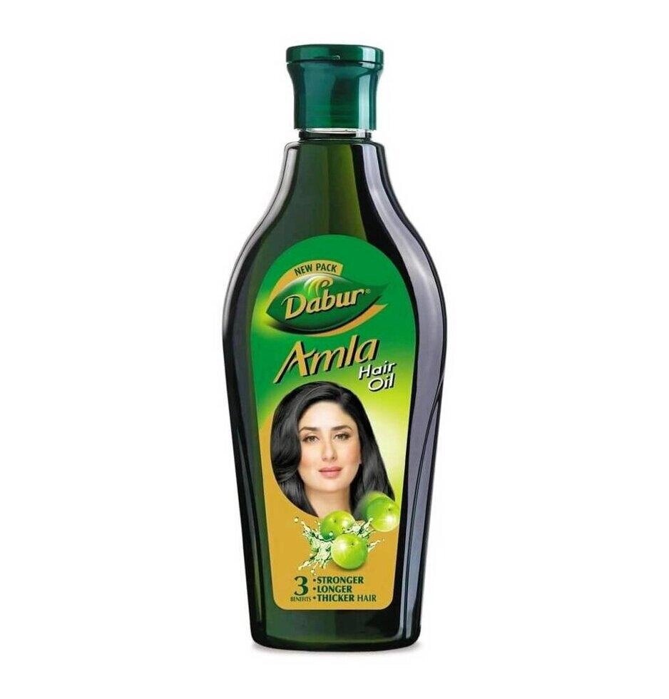 Олія з Амлою: для зміцнення та росту волосся (180 мл), Amla Hair Oil,  Dabur Під замовлення з Індії 45 днів. від компанії greencard - фото 1