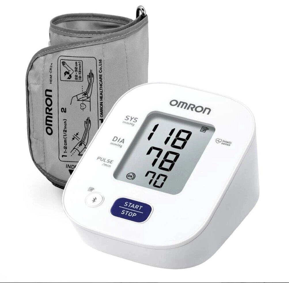 Omron HEM 7140T1 Цифровий тонометр Bluetooth , індикатором артеріального тиску та технологією Intellisense Під від компанії greencard - фото 1