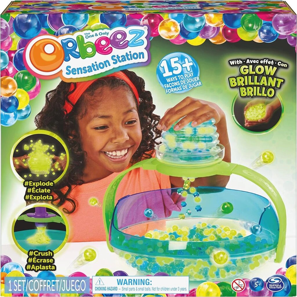 Орбіз світний у темряві Orbeez Water Beads Sensation Station 2000 Glow Код/Артикул 75 941 Код/Артикул 75 941 від компанії greencard - фото 1