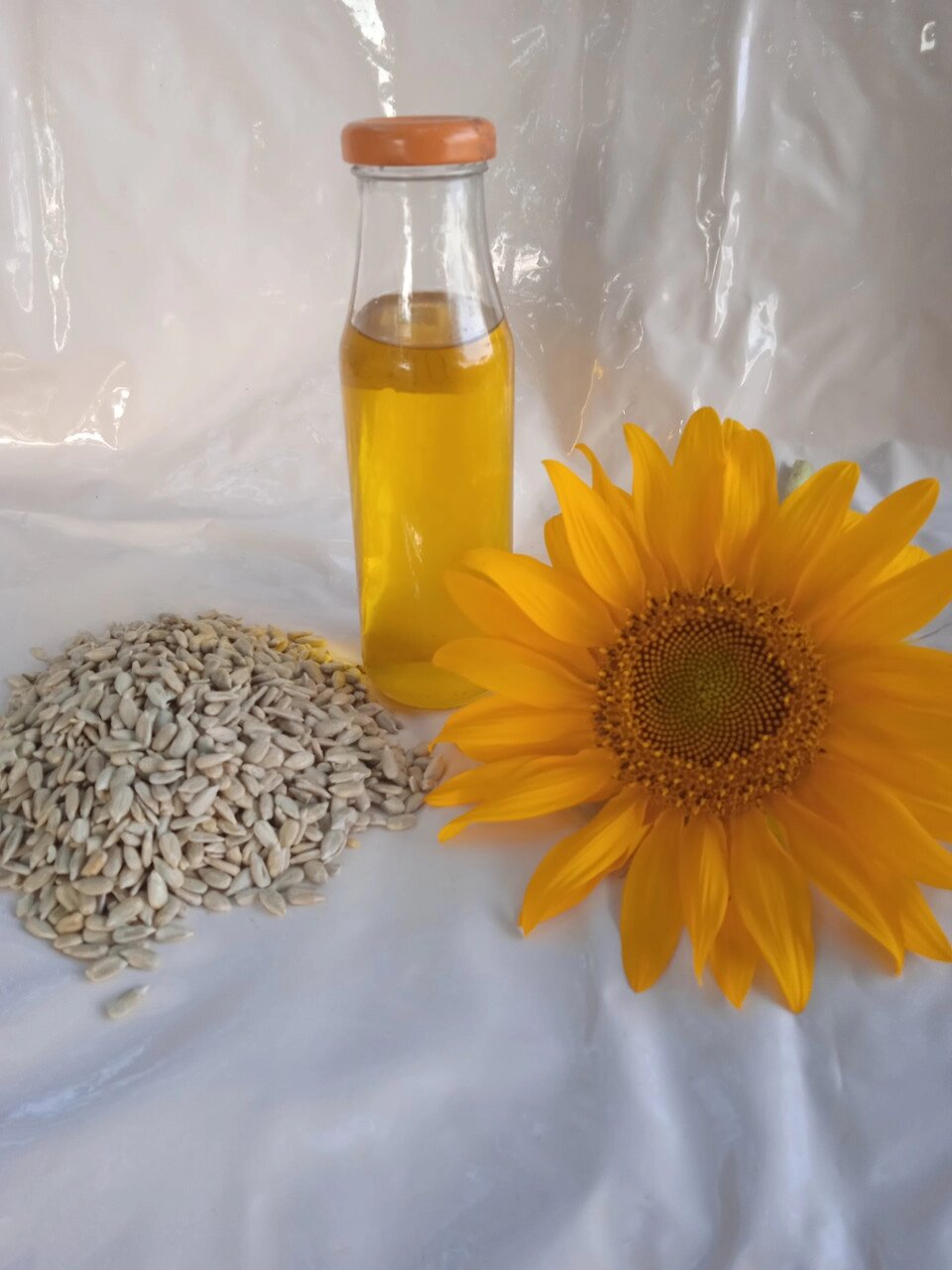 Органічне соняшникову олію з кондитерської насіння 0.5 кг Код/Артикул 72 від компанії greencard - фото 1