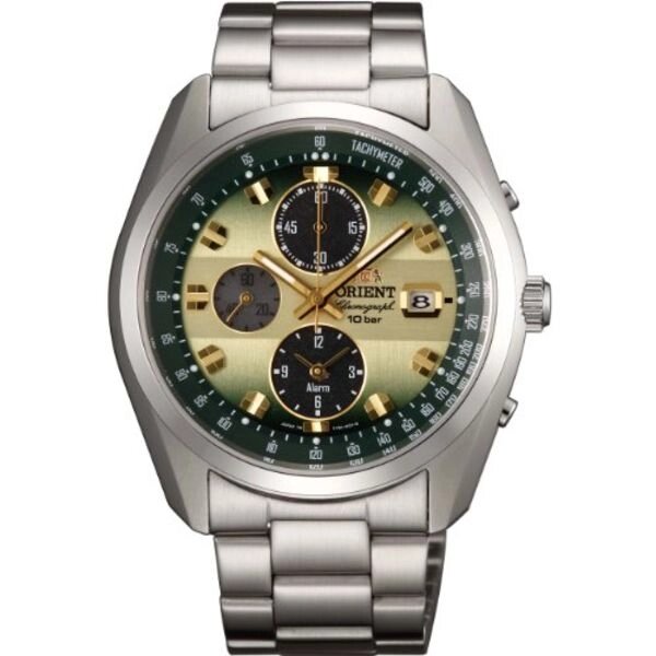 Orient Спортивний чоловічий годинник NEO70's Horizon Solar Chronograph WV0021TY, новинка з Японії під замовлення з від компанії greencard - фото 1