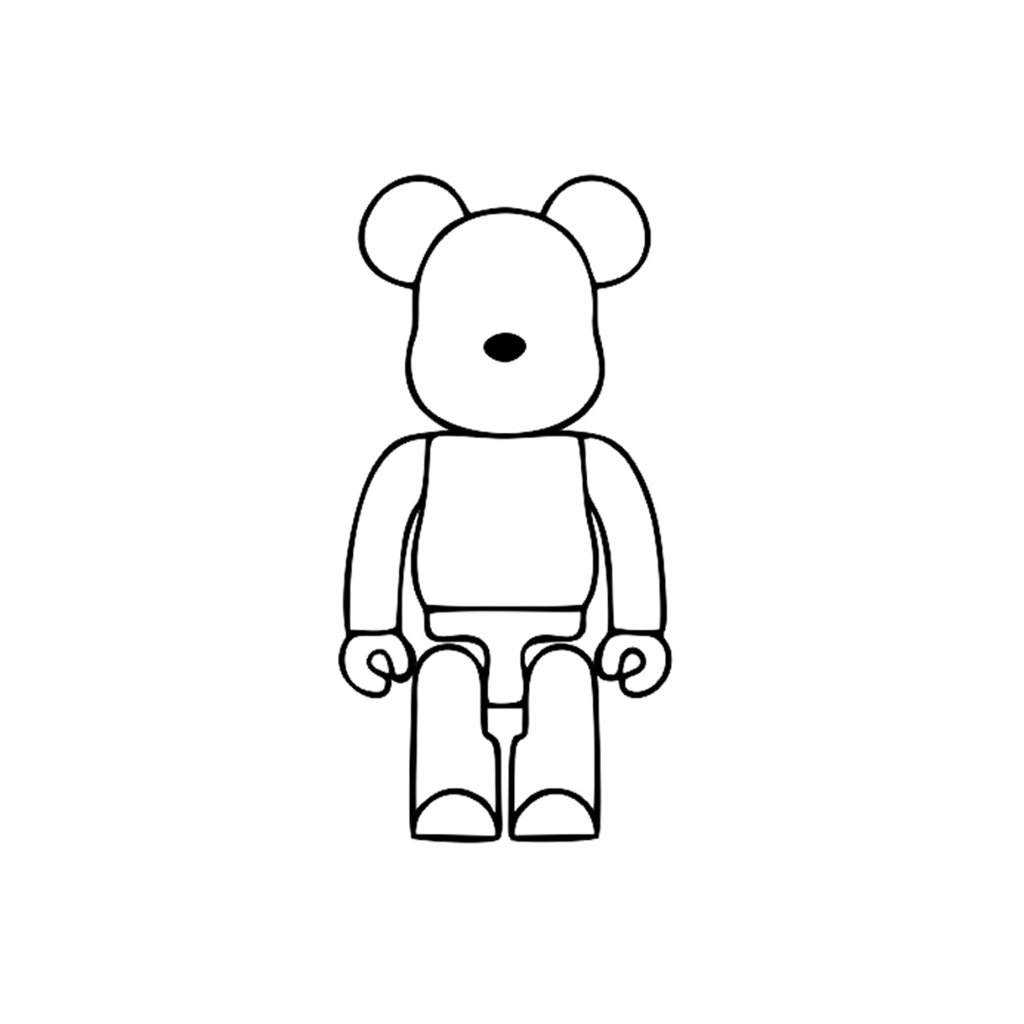 Панно bearbrick панно ведмідь панно беарбрік КодАртикул 29 а411 від компанії greencard - фото 1