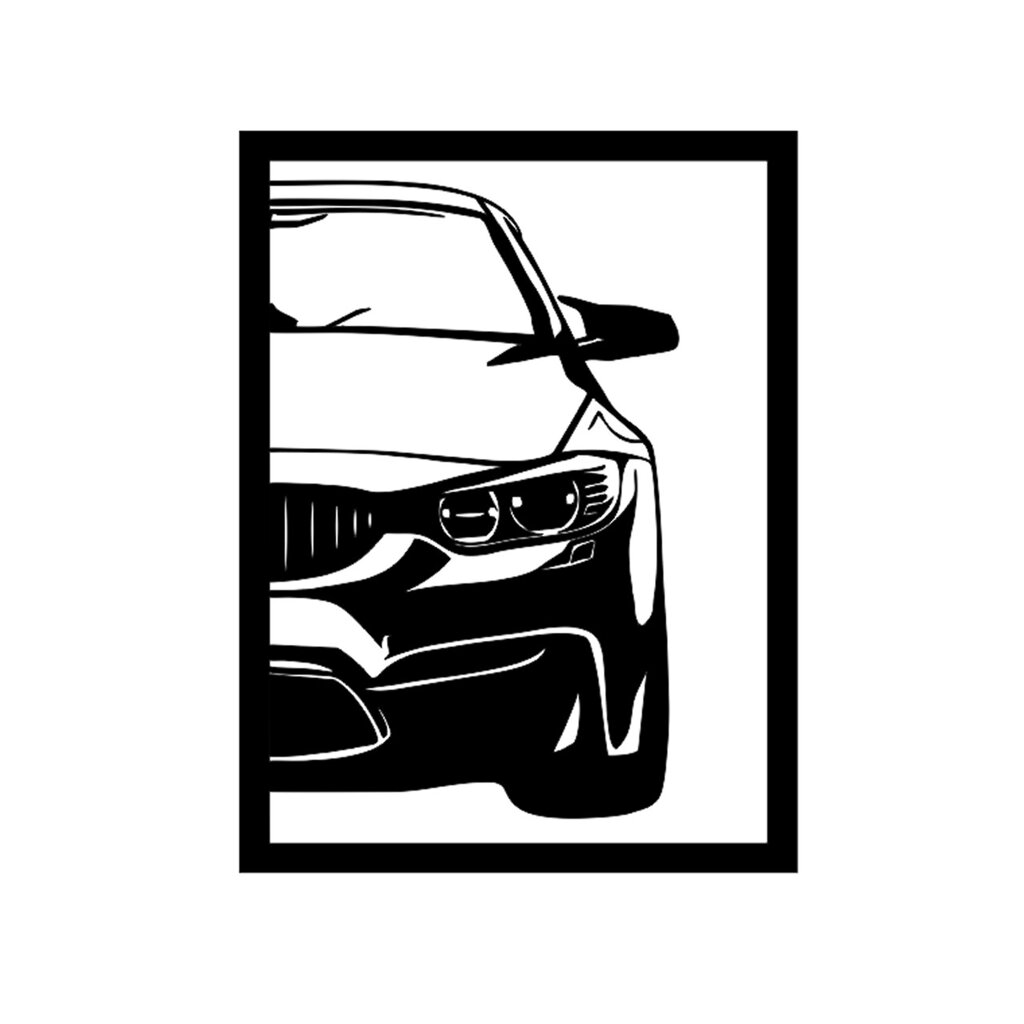 Панно бмв панно BMW панно автомобільне 39х29 КодАртикул 29 а414 від компанії greencard - фото 1