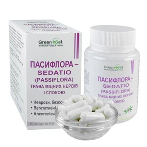 Пасифлора трава для нервової системи 60 капсул Код/Артикул 194 15-060