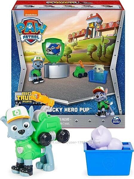 Paw Patrol щенячий патруль рятувальний дрон Рокки. Rocky Action Figure Код/Артикул 75 685 Код/Артикул 75 685 від компанії greencard - фото 1