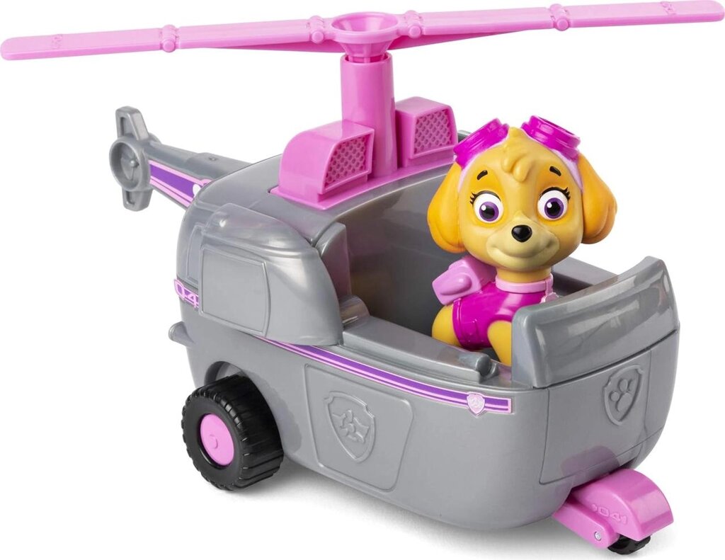 Paw Patrol, Skyes Helicopter. Базовий набір рятувальний автомобіль скай Код/Артикул 75 1113 Код/Артикул 75 1113 від компанії greencard - фото 1