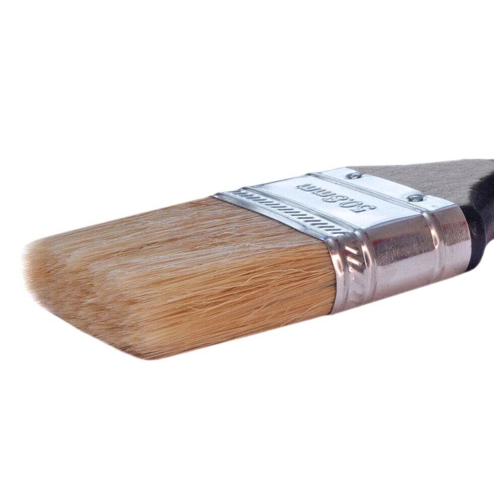 Пензель флейцевий ARCHITECT, натуральна щетина, дерев'яна ручка, 2" HorsAY Hard Код/Артикул 27 1901-028 від компанії greencard - фото 1