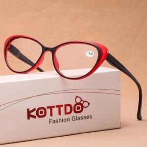 Жіночі модні окуляри «котяче око», окуляри для читання, окуляри для пресбіопії