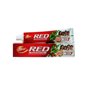 Ред: натуральна зубна паста (200 г), Red Toothpaste, Dabur Під замовлення з Індії 45 днів. Безкоштовна доставка.