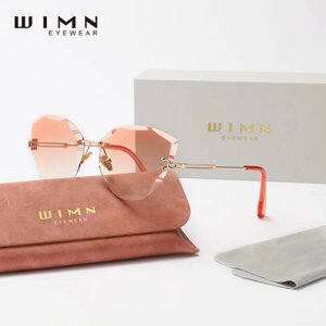 Жіночі градієнтні сонцезахисні окуляри WIMN N801 Orange Gradient Код/Артикул 184