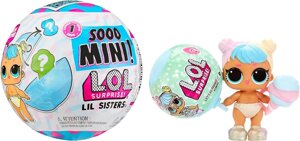 Sooo Mini LOL Surprise міні кулька Lil Sisters 5 сюрпризів Код/Артикул 75 1026
