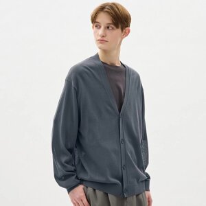 GU by Uniqlo Моючий прозорий в'язаний кардиган з довгими рукавами під замовлення з Японії за 30 днів, доставка