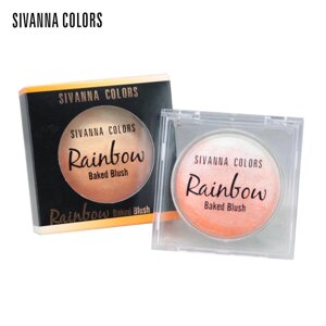 Sivanna Colors Рум'яна Rainbow Baked Blush HF370 - Тайська косметика Під замовлення з Таїланду за 30 днів, доставка