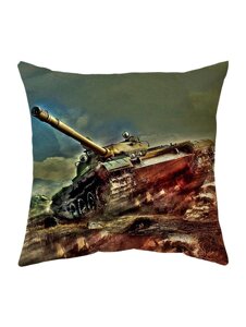 Подушка World of tanks 40*40см Код/Артикул 65 podushka0021