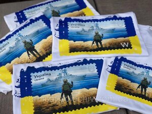 Чоловіча патріотична футболка з маркою, б. к. р-S Код/Артикул 101