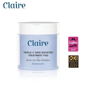 Claire Лікувальна подушечка Triple C Skin Booster 120 мл (60 педів) - Тайська Під замовлення з Таїланду за 30 днів,