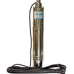 Глибинний насос для води свердловинний відцентровий шнекові водомет у колодязь Vodomet 4 QGD 1.8-75-0.37 кВт