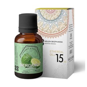 Ефірна олія Бергамота (15 мл), Bergamot Essential Oil, Heilen Biopharm Під замовлення з Індії 45 днів. Безкоштовна