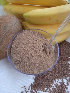 Лляний порошок із бананом і кокосом 0.2 кг Код/Артикул 72