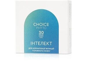 Домішка Інтелект Choice для головного мозку 30 капсул Код/Артикул 36