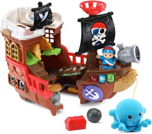 Піратський корабель зі скарбами 2в1 . VTech Treasure Seekers Pirate Ship Код/Артикул 75 365 Код/Артикул 75 365