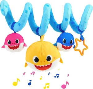 WowWee Baby Shark Official -музична іграшка для малюків в колясці, колисці Код/Артикул 75 971