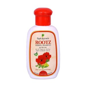 Рутз: натуральний шампунь для волосся (100мл), Rootz Herbal Shampoo, Rajah Ayurveda Під замовлення з Індії 45 днів.