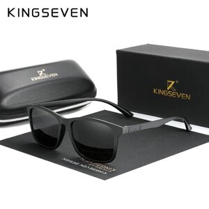 Чоловічі поляризаційні сонцезахисні окуляри KINGSEVEN N7361 Black Gray Код/Артикул 184 124094