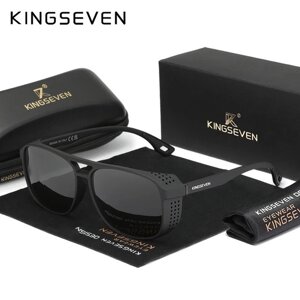 Чоловічі поляризаційні сонцезахисні окуляри KINGSEVEN 790 Black Gray Код/Артикул 184 125181