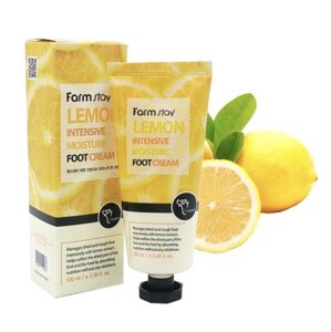FARM STAY Інтенсивно зволожуючий крем для ніг з лимоном 100 мл (3 варіанти) під замовлення з кореї 30 днів доставка