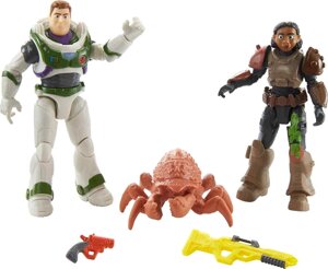 Набір фігурок Базз та Іззі, великі жуки та бластери. Mattel Lightyear Код/Артикул 75 627