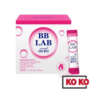 [Nutri-one] BB LAB Низькомолекулярний рибний колаген з вітаміном С 2 г x 50 паличок під замовлення з кореї 30 днів