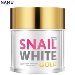 NAMU LIFE SNAILWHITE Золотий крем для обличчя 50мл Під замовлення з Таїланду за 30 днів, доставка безкоштовна