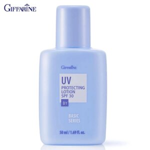 Giffarine Лосьйон для захисту від ультрафіолету SPF 30 захищає від UVA та UVB променів.. Забезпечте обличчя зволожуючим
