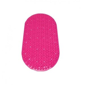Килимок для ванної овальний рожевий Код/Артикул 0634-4