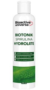 Гідролат спіруліни, зволожує та тонізує шкіру, живить волосся, тонік 250 мл, Біоактив Код/Артикул 133