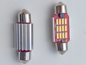 Лампа світлодіодна C5W 12-24V 12SMD (40/14) 36мм+драйвер T11*36 Код/Артикул 30 4107