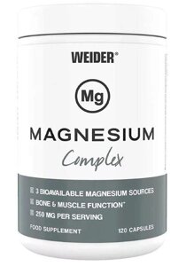 Weider Magnesium Complex 120 caps Код/Артикул 1382