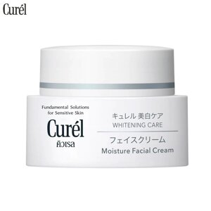 Curel Зволожуючий крем для обличчя Whitening Care, «Фундаментальні рішення для чутливої шкіри», 40 г. - Догляд за