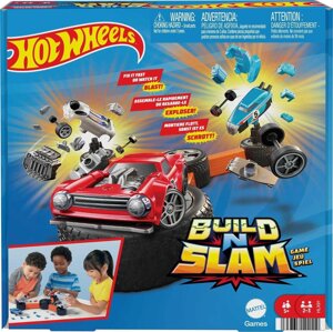 Настільна гра Hot Wheels Build n Slam Kids Games. Будуй і ламай Код/Артикул 75 1120