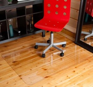 Захисний килимок підкладка під крісло 1250х1000мм (0.5мм) прозорий Код/Артикул