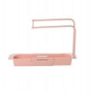 Органайзер для кухонної раковини пластиковий рожевий Код/Артикул 5 0658-1