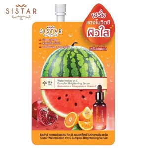 SISTAR Освітлююча сироватка Watermelon Vit C Complex 8 г. x 1/3/6 шт. - Тайський догляд за шкірою Під замовлення з