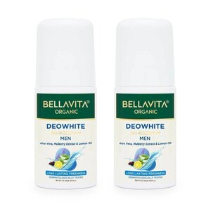 Набір кулькових дезодорантів для чоловіків (2 x 50мл), Deowhite Roll On Deodorant Men Set, Bella Vita Під замовлення з