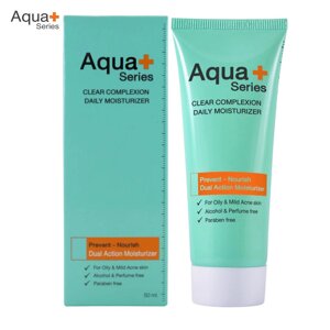 Aqua+ Series Clear Complexion Щоденний зволожуючий крем, профілактичне харчування, зволожуючий подвійний крем Під