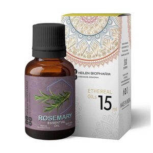 Ефірна олія Розмарину (15 мл), Rosemary Essential Oil, Heilen Biopharm Під замовлення з Індії 45 днів. Безкоштовна